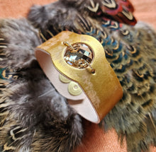 Petite Gold cuff by Robert Palazzolo