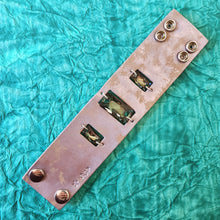 Vintage Silver rectangle cuff