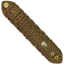 Darwin croc pattern cuff