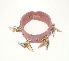 Pink Chandelier crystal bracelet